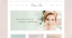 Desktop Screenshot of gracelinmakeup.com